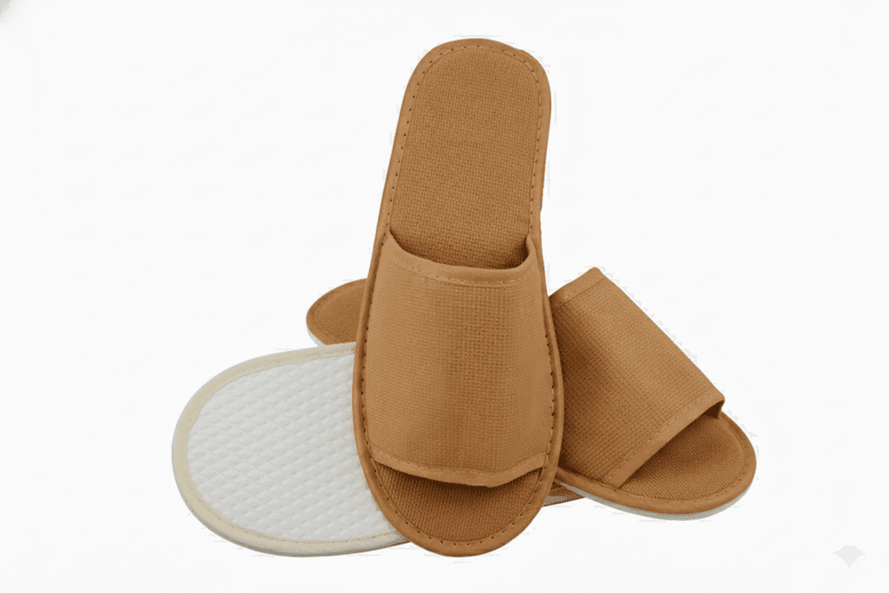 Eco-friendly kraft paper slippers