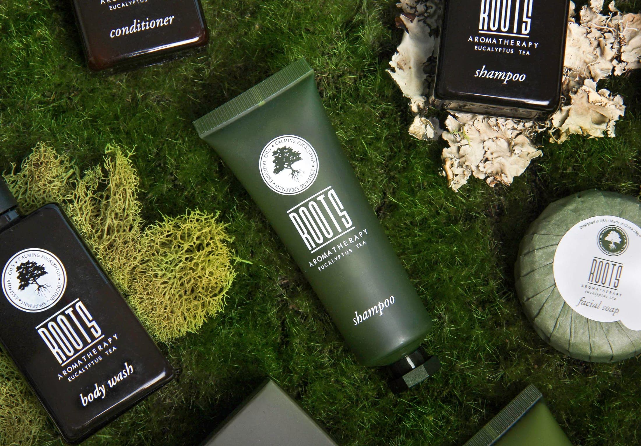 Roots product photography