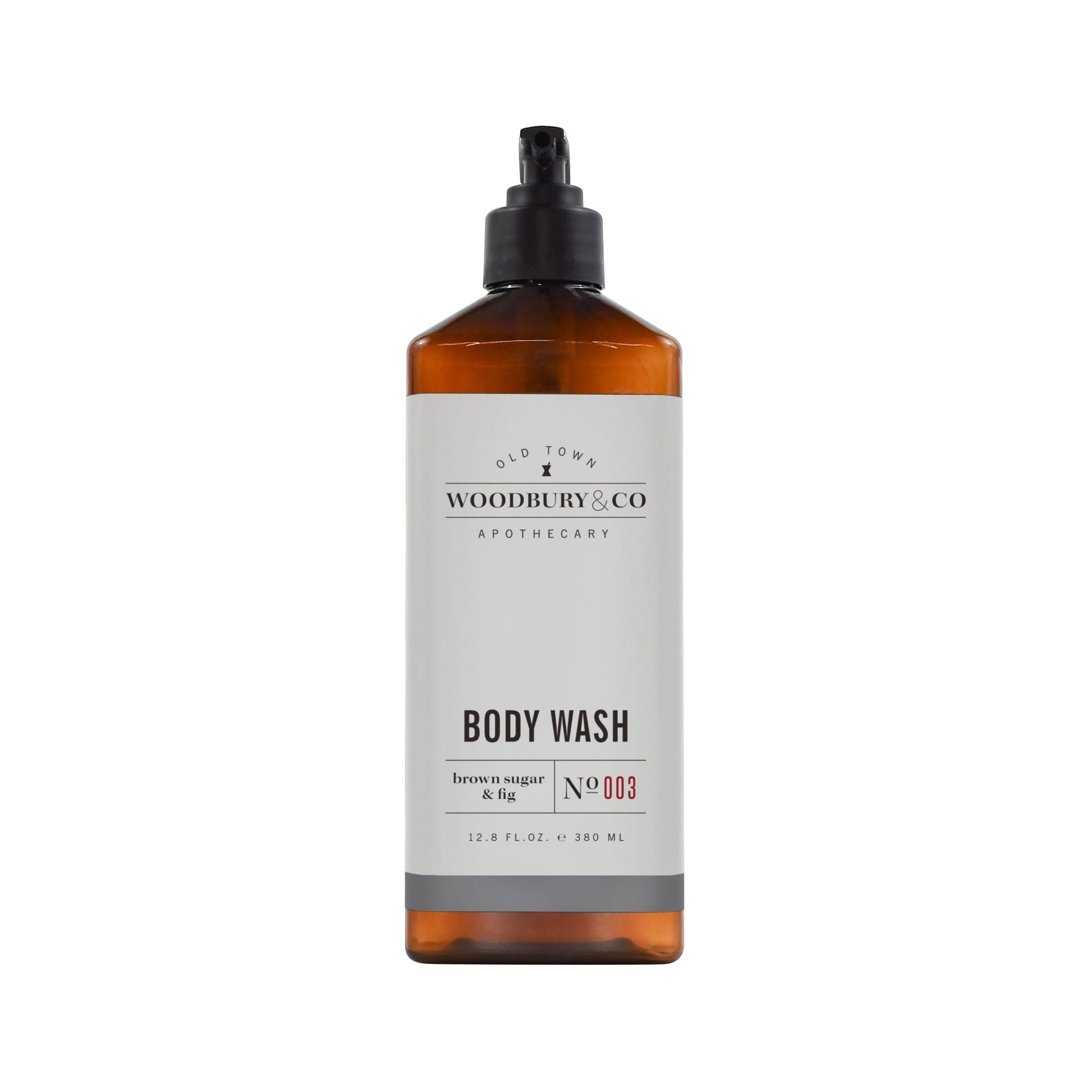 Woodbury & Co. body wash dispenser