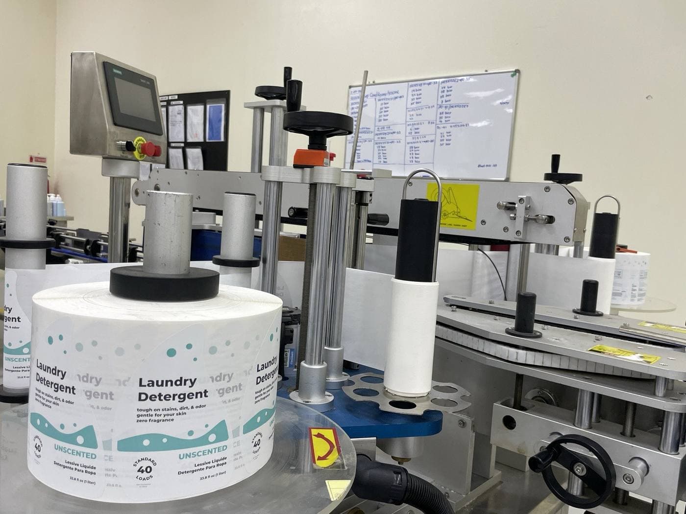 Laundry detergent private-label production