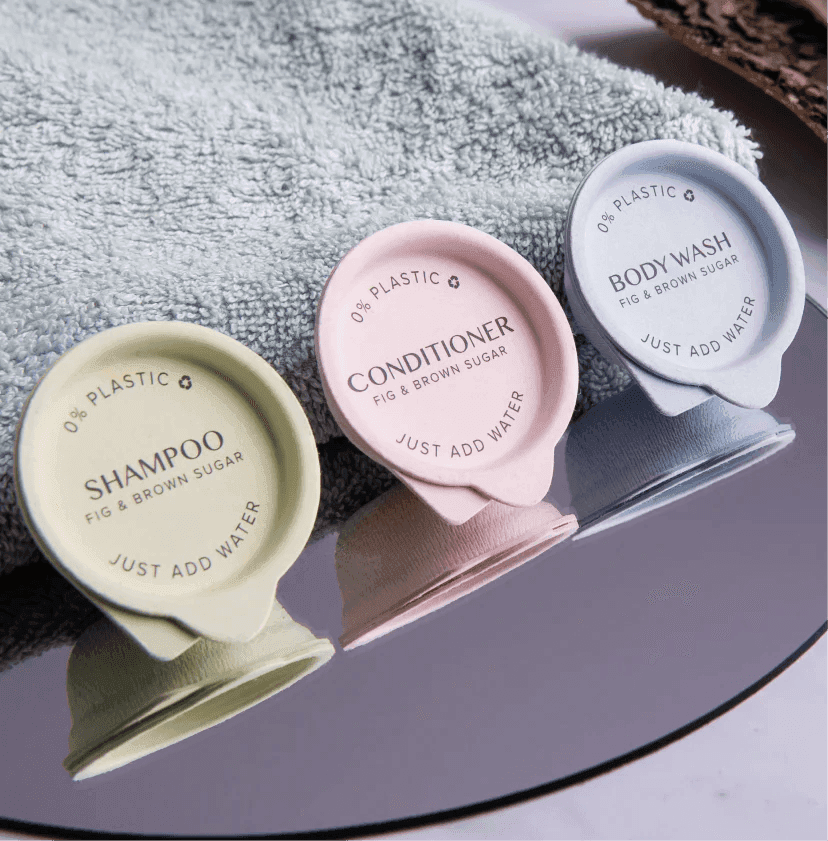 Eco Pod amenity collection